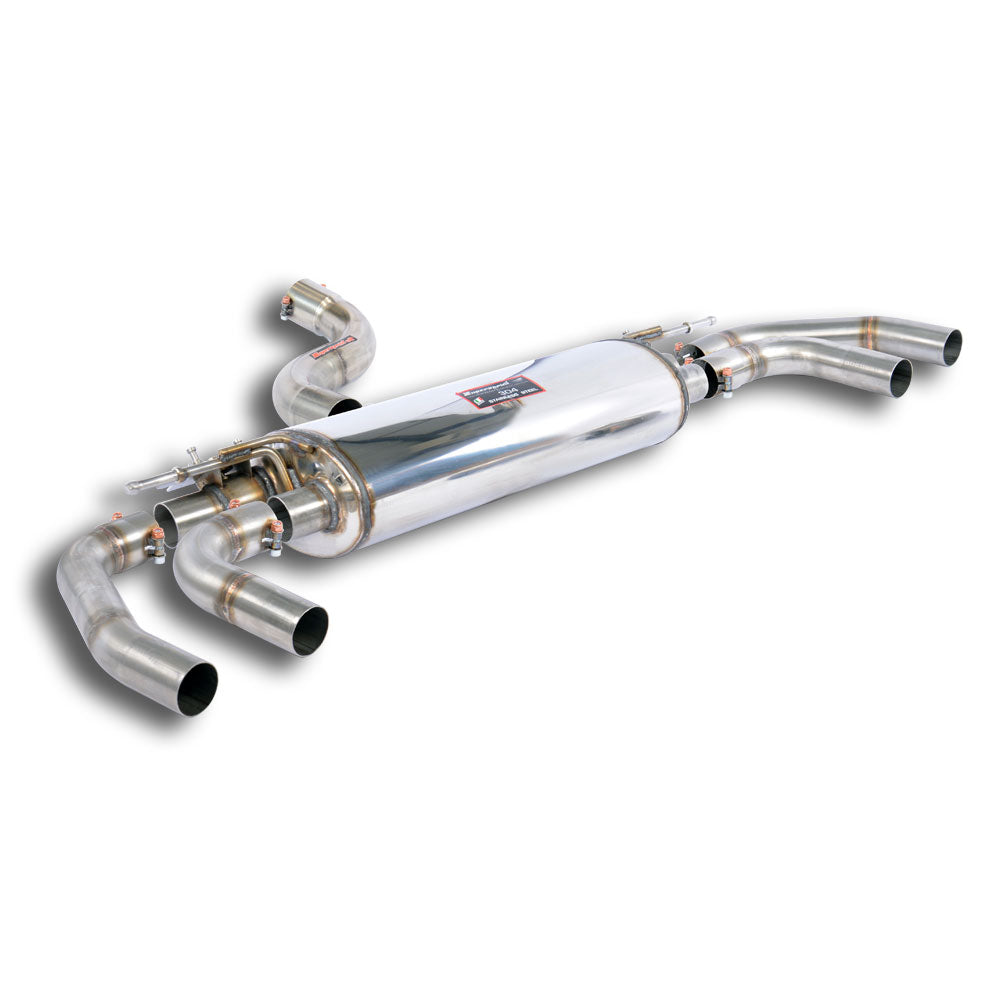 Supersprint VW GOLF VII R Rear exhaust with valves right - left