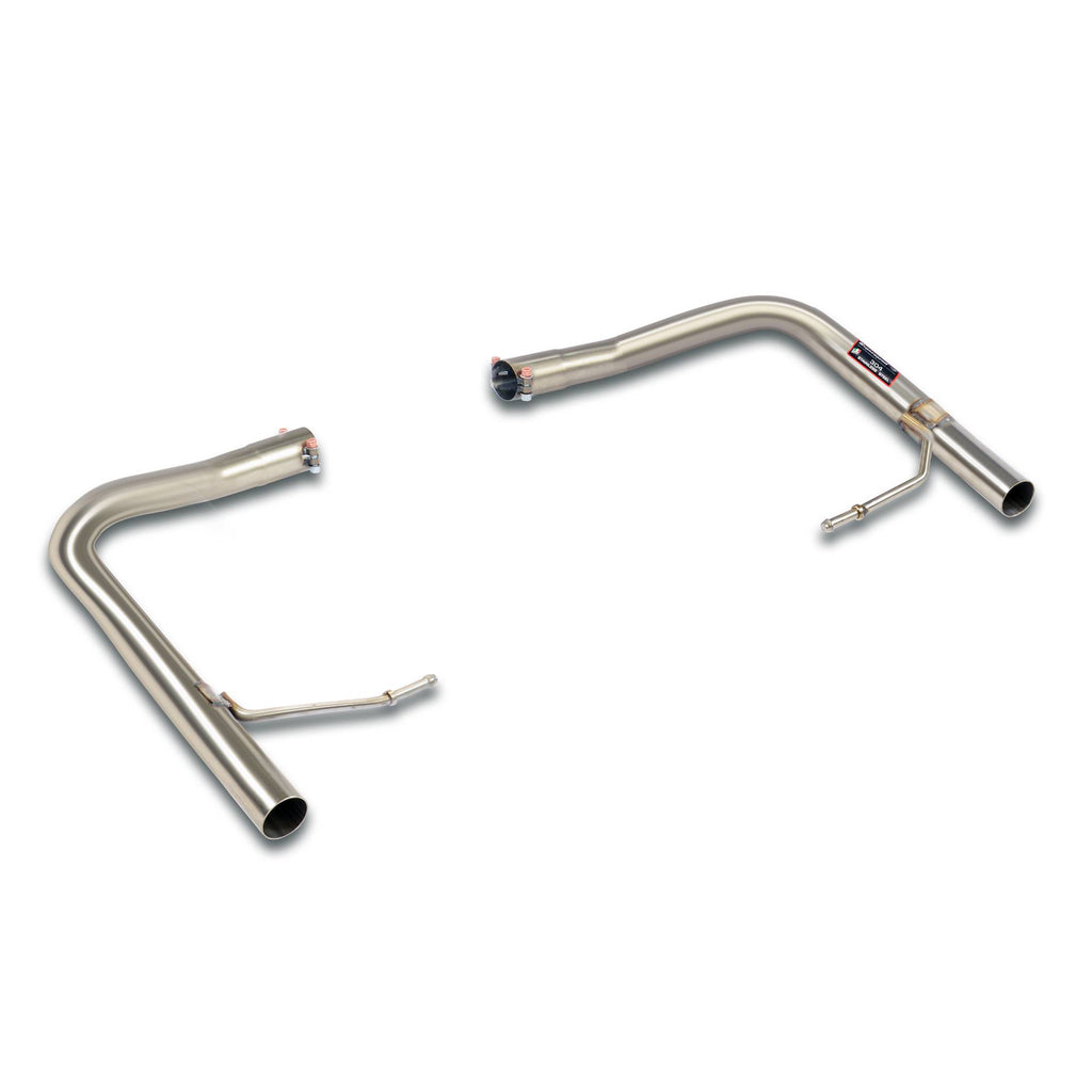 Supersprint AUDI A4 B9 '16 -> Rear pipe kit Right - Left (Muffler delete)