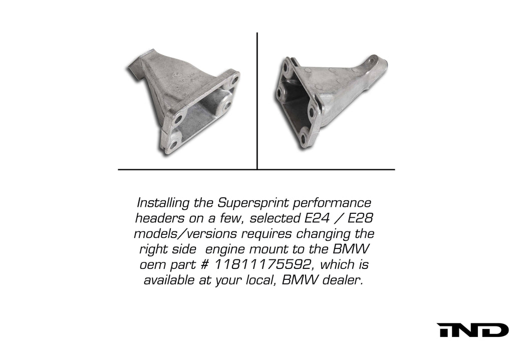 Supersprint E28 535i / E24 635i Stainless Exhaust Manifold + Connecting Pipe Set (LHD)