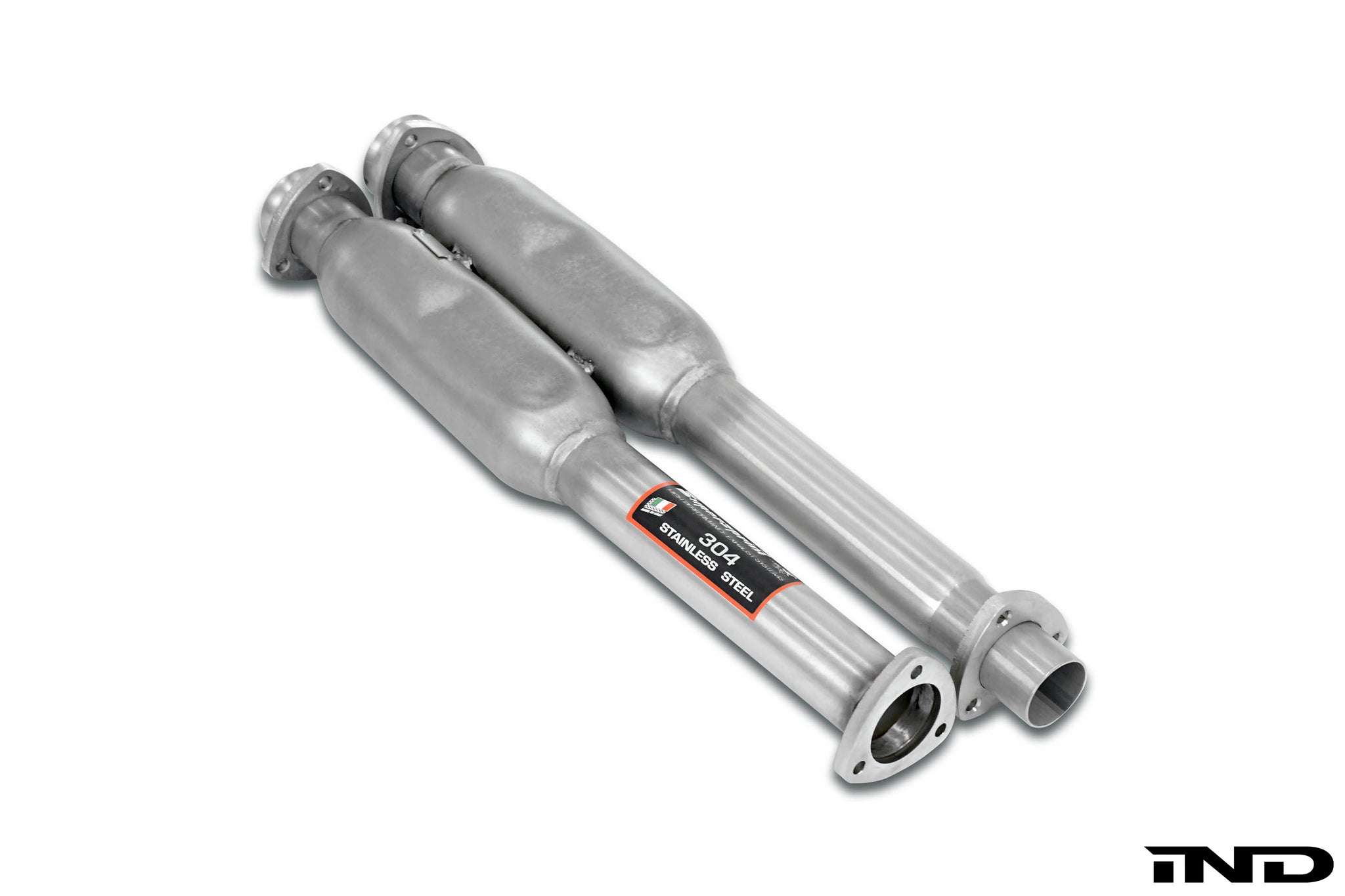 Supersprint E28 535i / E24 635i Front Center Pipe Set - Resonated