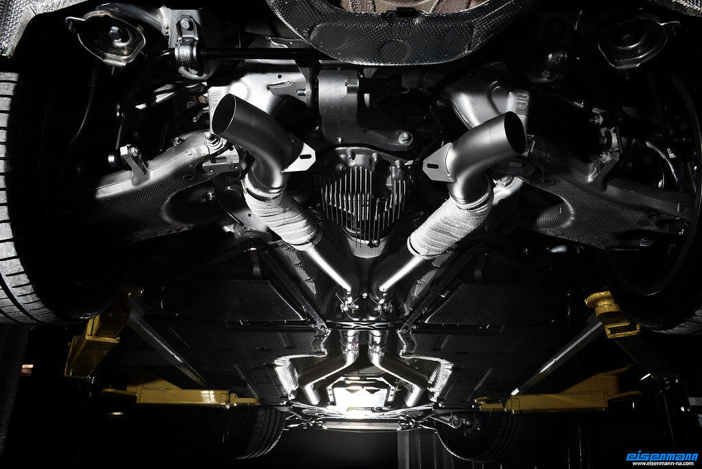 Eisenmann F1X M5 / M6 / F06 M6 Performance Center Pipe Set