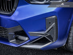 AutoTecknic F97 X3M / F98 X4M LCI Carbon Front Bumper Trim Set