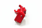 CSF BMW G90 G99 M5 high-performance charge-air-cooler set with red gloss finish, designed for optimal engine cooling.