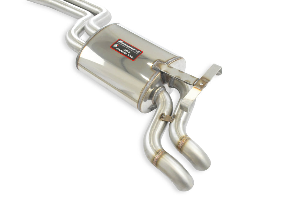 Supersprint MERCEDES W124 E (Sedan) Centre + Rear Exhaust - Stealth Tips