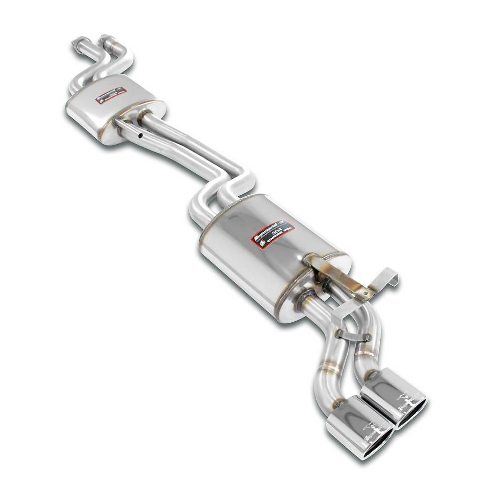 Supersprint MERCEDES W124 E AMG (Sedan) Centre + rear exhaust 95x75 S-Bend