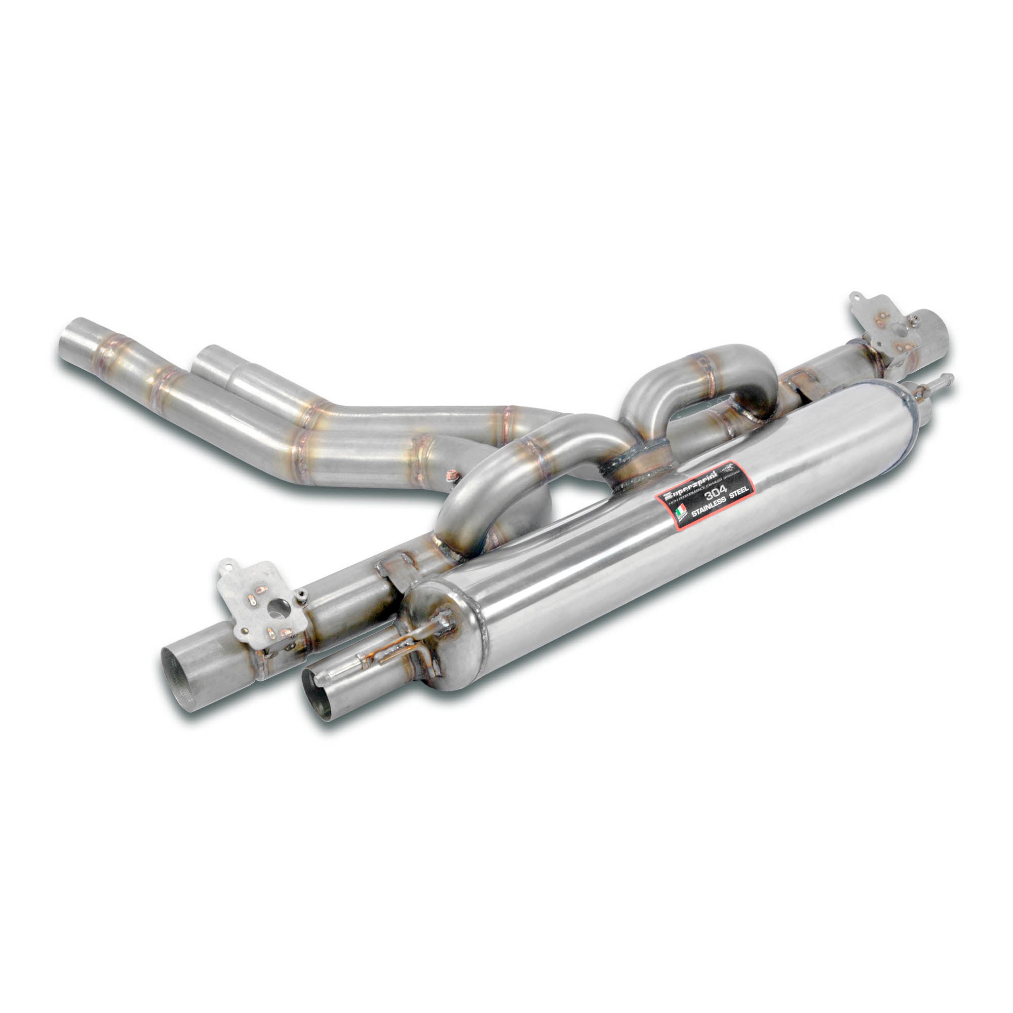 Supersprint AUDI RS Q8 Rear exhaust with valves right - left