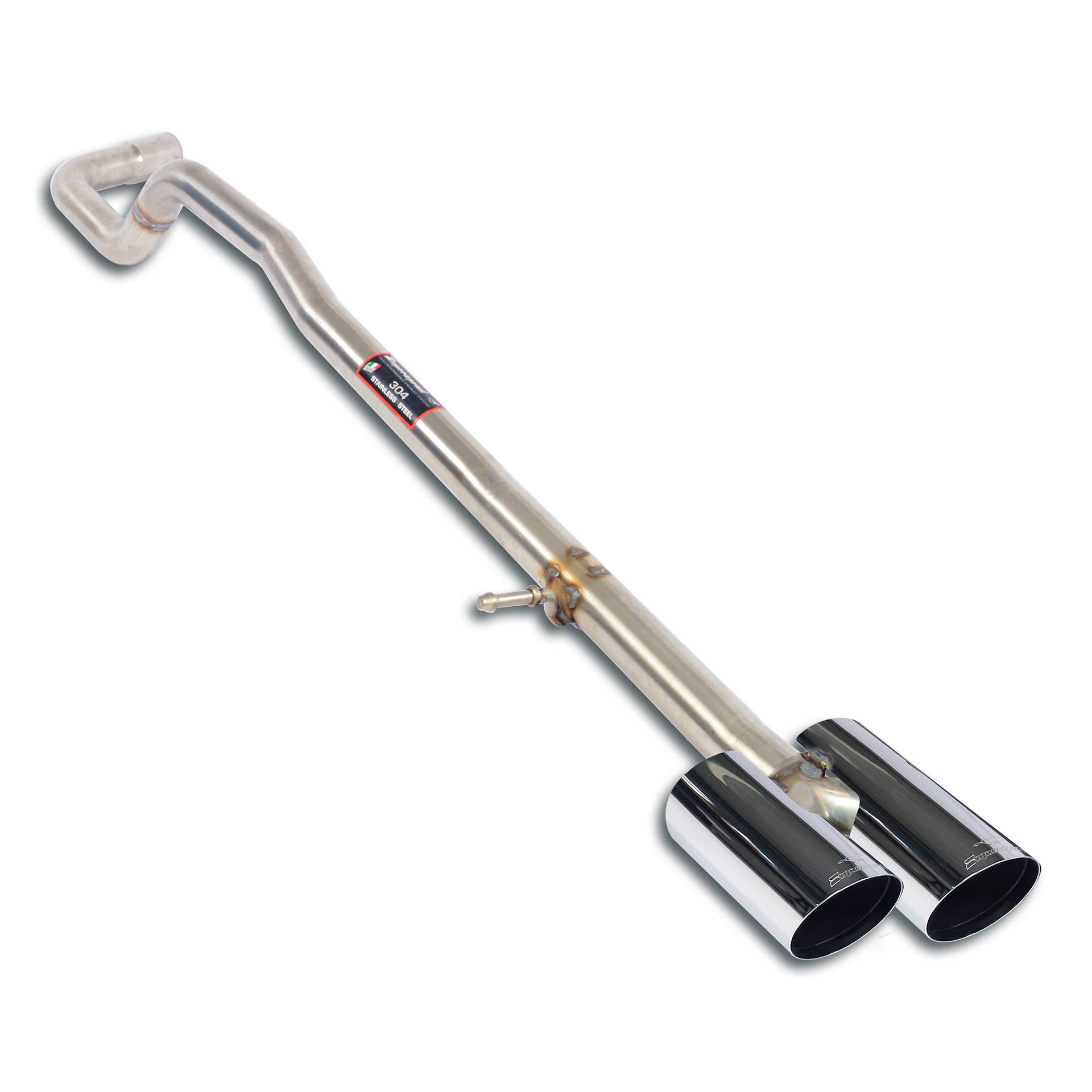 Supersprint VW POLO 6C 2014 -> 2017 Rear pipe OO80 (Muffler delete)