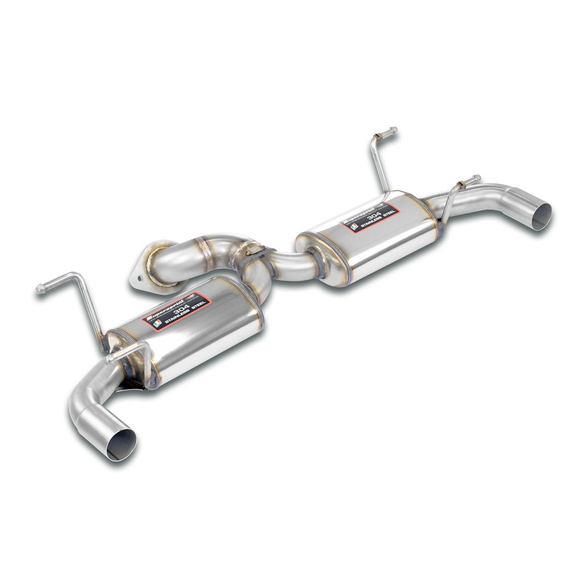 Supersprint SUBARU BRZ Rear exhaust Right - Left