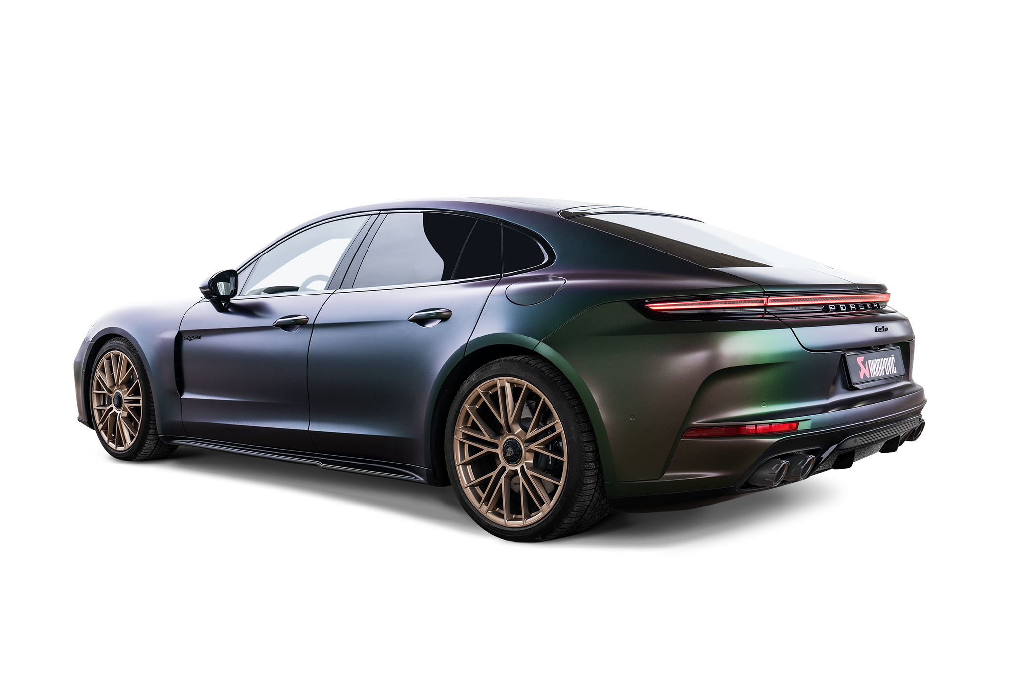 Akrapovic 976 Panamera 4 / S / GTS / Turbo / E-Hybrid Titanium Slip-On Line Performance Exhaust