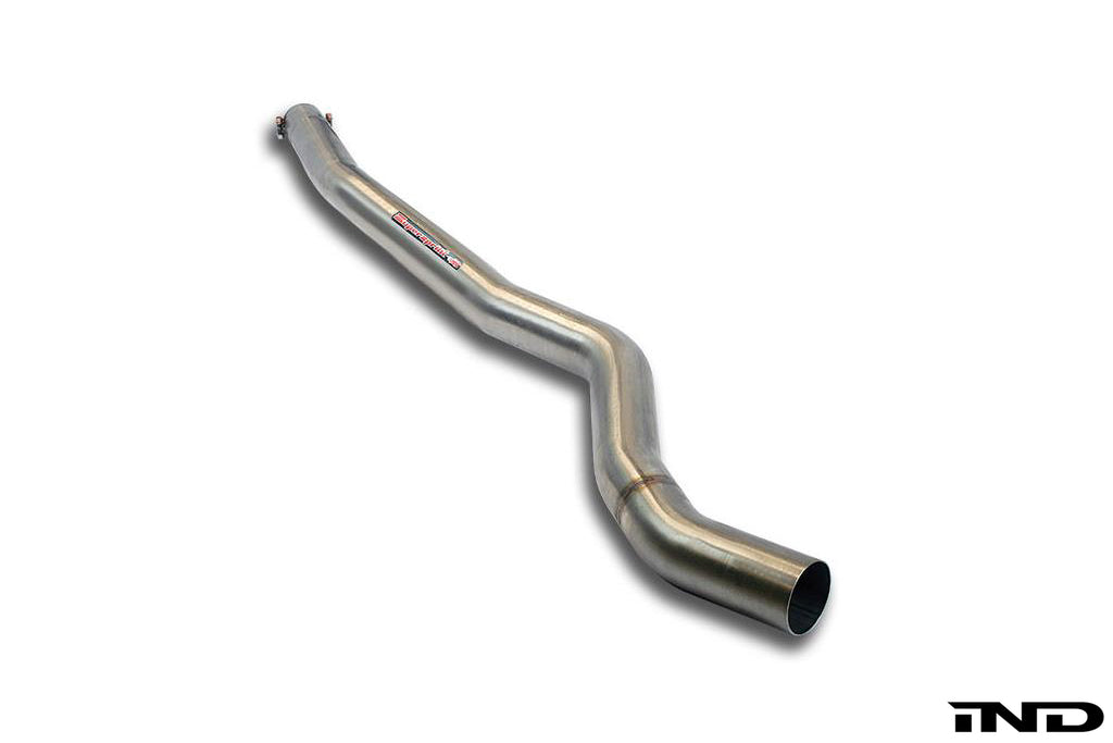 Supersprint F3X 3 / 4-Series (N20) Stainless Center Pipe - Non-Resonated