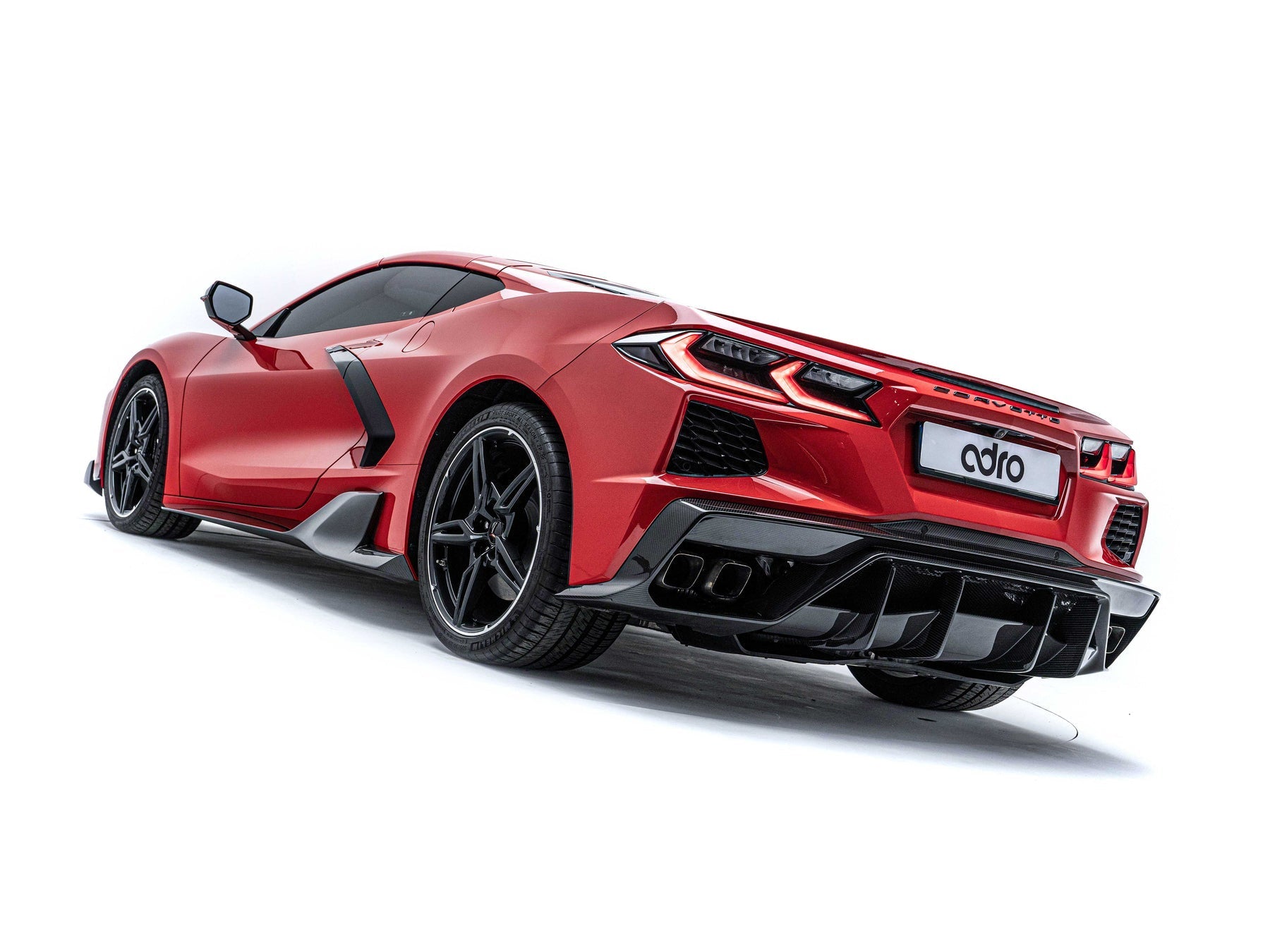 Chevrolet C8 Corvette Carbon Rear Diffuser ADRO Prepreg
