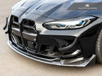 AutoTecknic G8X M3 / M4 Dry Carbon GT4 Bumper Canard Set