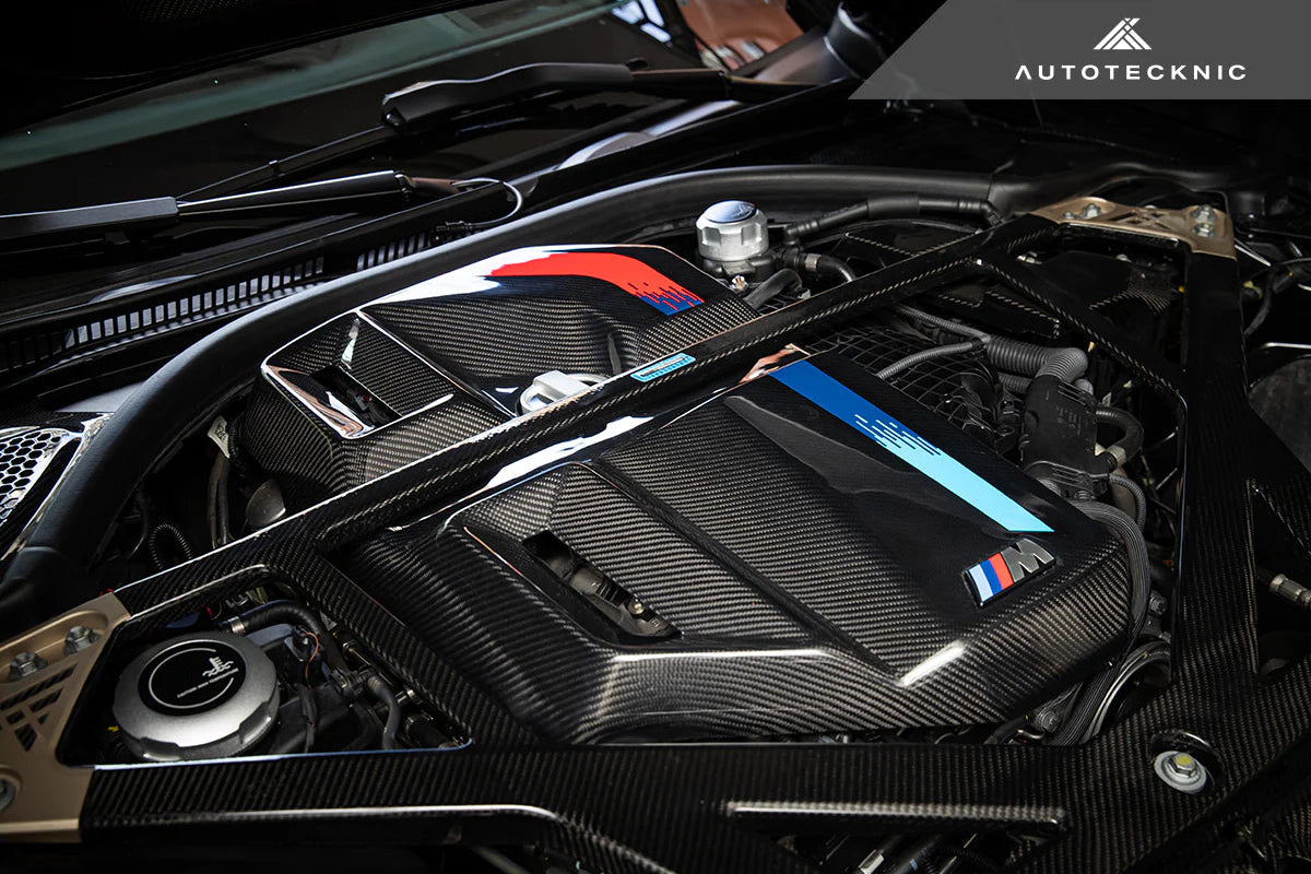 AutoTecknic G8X M2 / M3 / M4 Dry Carbon Engine Cover - V2