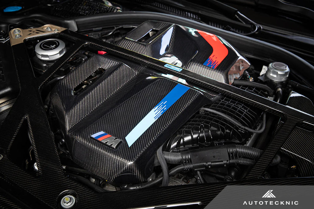 AutoTecknic G8X M2 / M3 / M4 Dry Carbon Engine Cover - V2