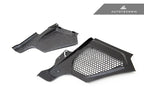 AutoTecknic Dry Carbon Engine Cowl Panel Trim Set