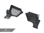 AutoTecknic Dry Carbon Engine Cowl Panel Trim Set
