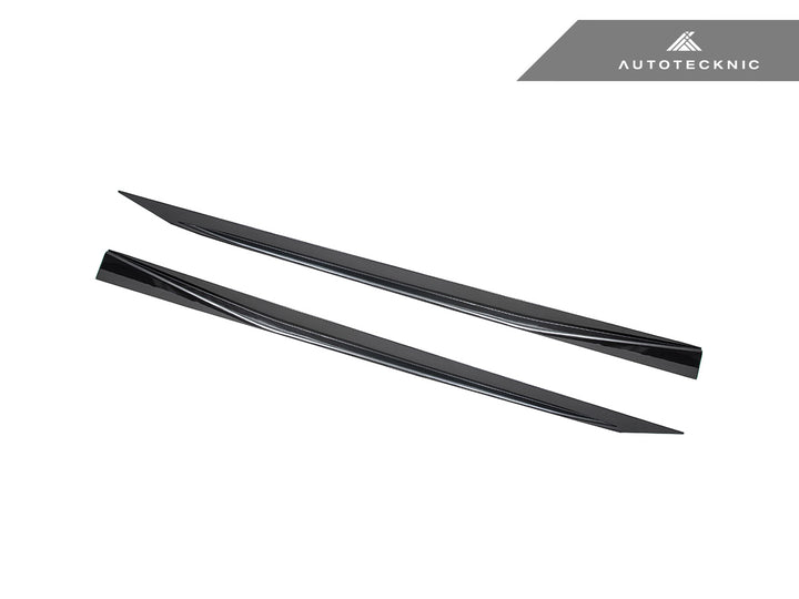 AutoTecknic G90 / G99 M5 Dry Carbon Side Skirt Extension Set - V2