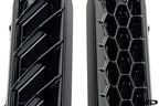 Acexxon BMW G87 M2 full replacement rear reflector insert sets featuring both honeycomb and horizontal designs displayed side by side on a white background