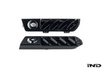 Acexxon full replacement rear reflector insert set for BMW G87 M2 featuring horizontal slat design shown on a white background