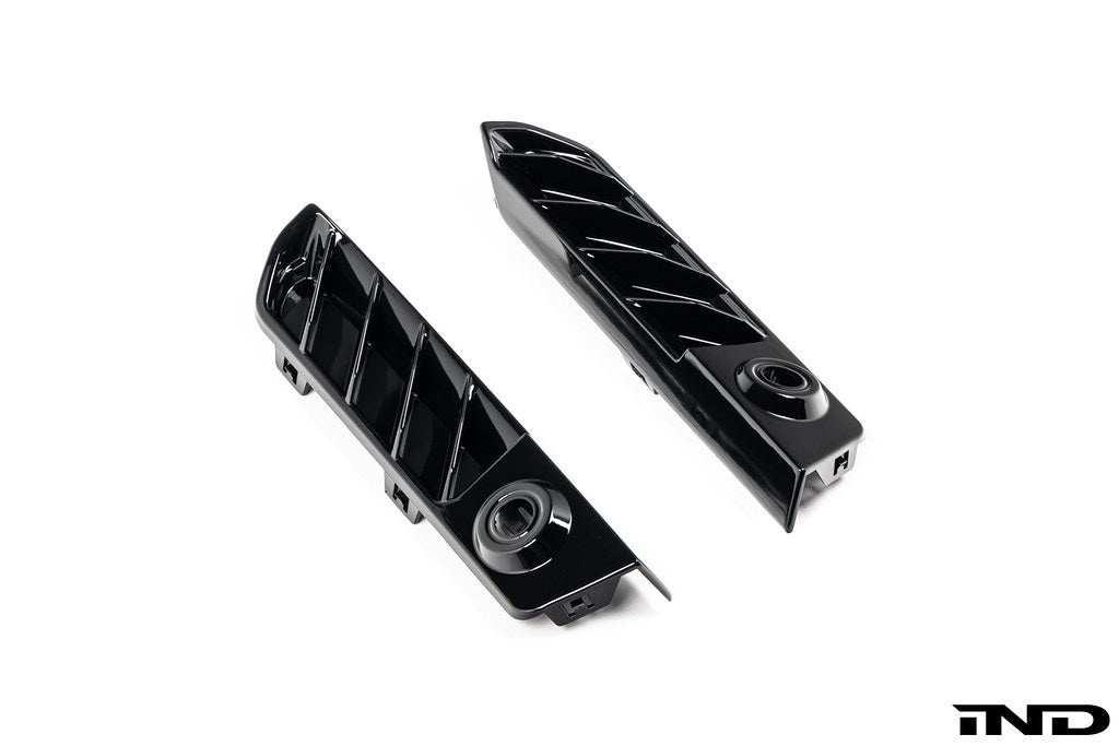 Acexxon full replacement rear reflector insert set for BMW G87 M2 featuring horizontal slat design shown on a white background