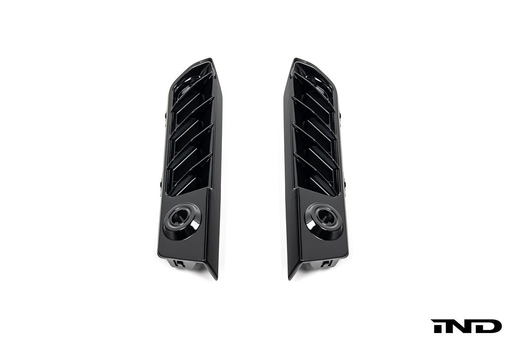 Acexxon full replacement rear reflector insert set for BMW G87 M2 featuring horizontal slat design shown on a white background
