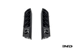 Acexxon full replacement rear reflector insert set for BMW G87 M2 featuring horizontal slat design shown on a white background