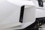 Acexxon G87 M2 Full Replacement Rear Reflector Insert Set with horizontal design installed on an Alpine White BMW G87 M2.