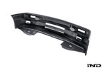 Alpha N E30 M3 DTM '92 carbon front bumper cover for the exterior of the vehicle, shown on a white background.