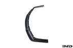 Alpha-N E36 M3 carbon GT front lip exterior part mounted on white background for BMW E36 M3 model.