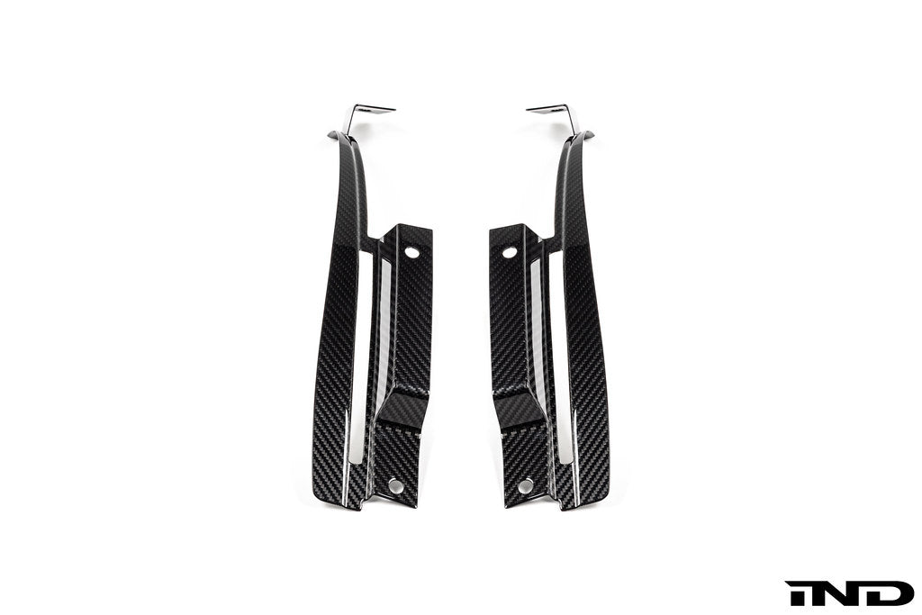 Alpha N F8X M3 M4 Carbon Corse Aeroblades exterior automotive parts on white background