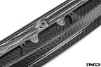 Alpha-N G87 M2 Carbon adjustable front lip, Class 3, exterior car accessory, shown on a white background