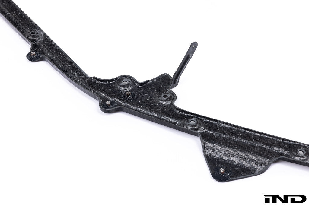 Alpha-N G87 M2 Carbon adjustable front lip, Class 3, for exterior car modification, shown in white background.