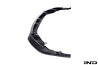 Alpha N G87 M2 Carbon Clubsport front lip exterior accessory installed on a white background.