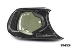 Alpha N G87 M2 Carbon Vented Hood Clubsport for BMW G87, showing the lightweight carbon exterior with vents on a white background.