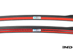 Alpha-N G87 M2 Class 3 wing gurney flap set for exterior automotive use, shown in white background with detailed design.