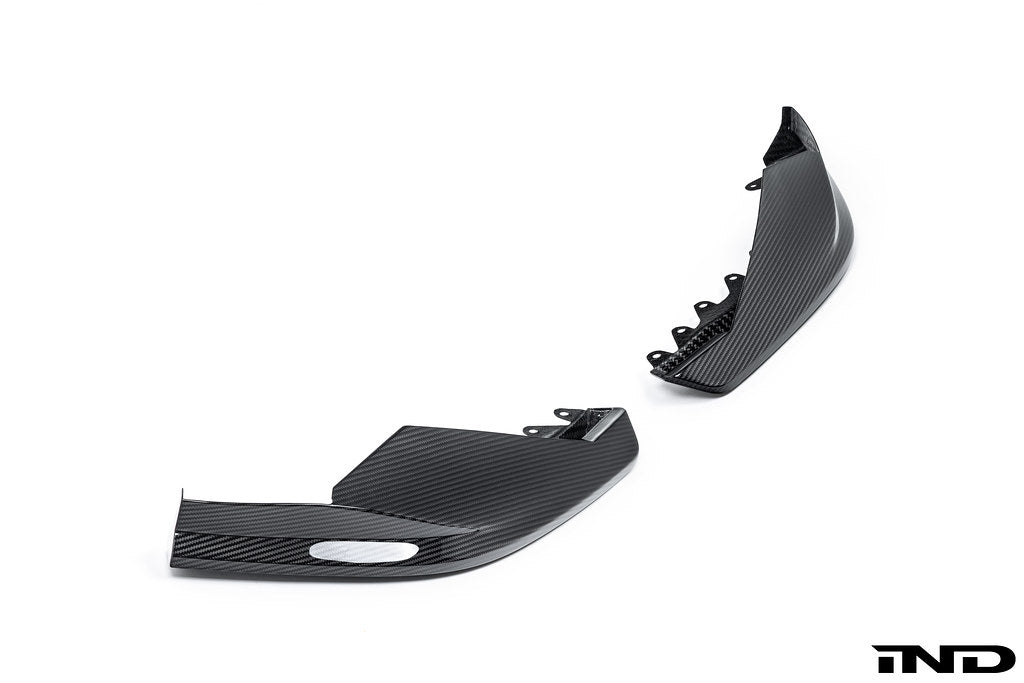 Alpha-N G90 / G99 M5 Carbon Front Corner Splitter Set – 2-Piece