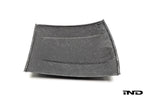 Alpha-N Porsche 996 / 997 Carbon Roof Panel in gloss 2x2 twill carbon fiber on white background