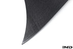 Alpha N carbon hood for Porsche 991, 718, or 981 models, exterior view showing lightweight carbon fiber material.