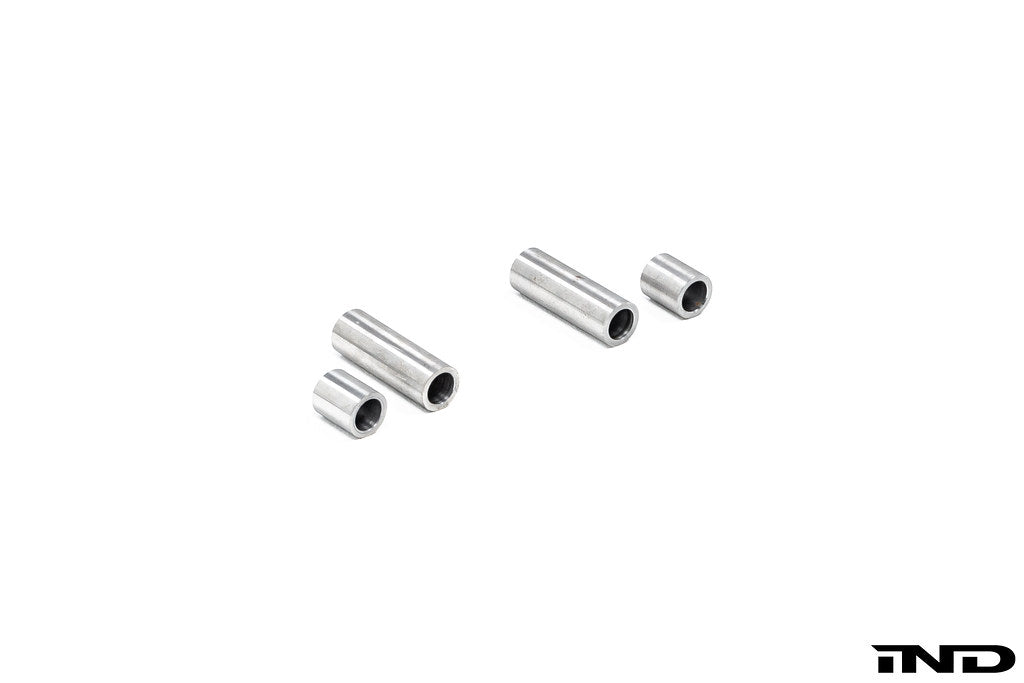 Alpha N Alpha-N Wing Mount Trunk Reinforcement Sleeve Kit in white, exterior car accessory for trunk reinforcement.