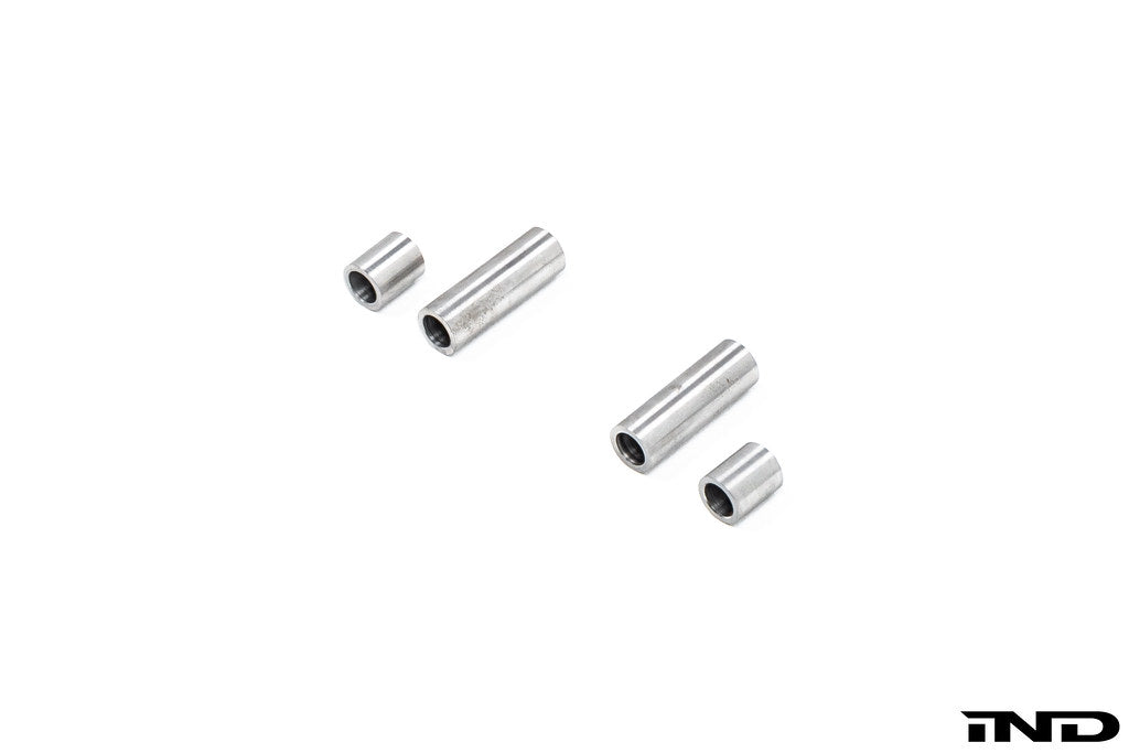 White exterior Alpha N Wing Mount Trunk Reinforcement Sleeve Kit shown on a plain background.