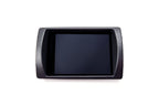CANchecked MFD32 Gen2 3.2-inch multi-function display for the Audi 8L A3 / S3 Pre-Facelift (LHD), shown on a white background with the vehicle-specific mounting bezel and wiring harness.