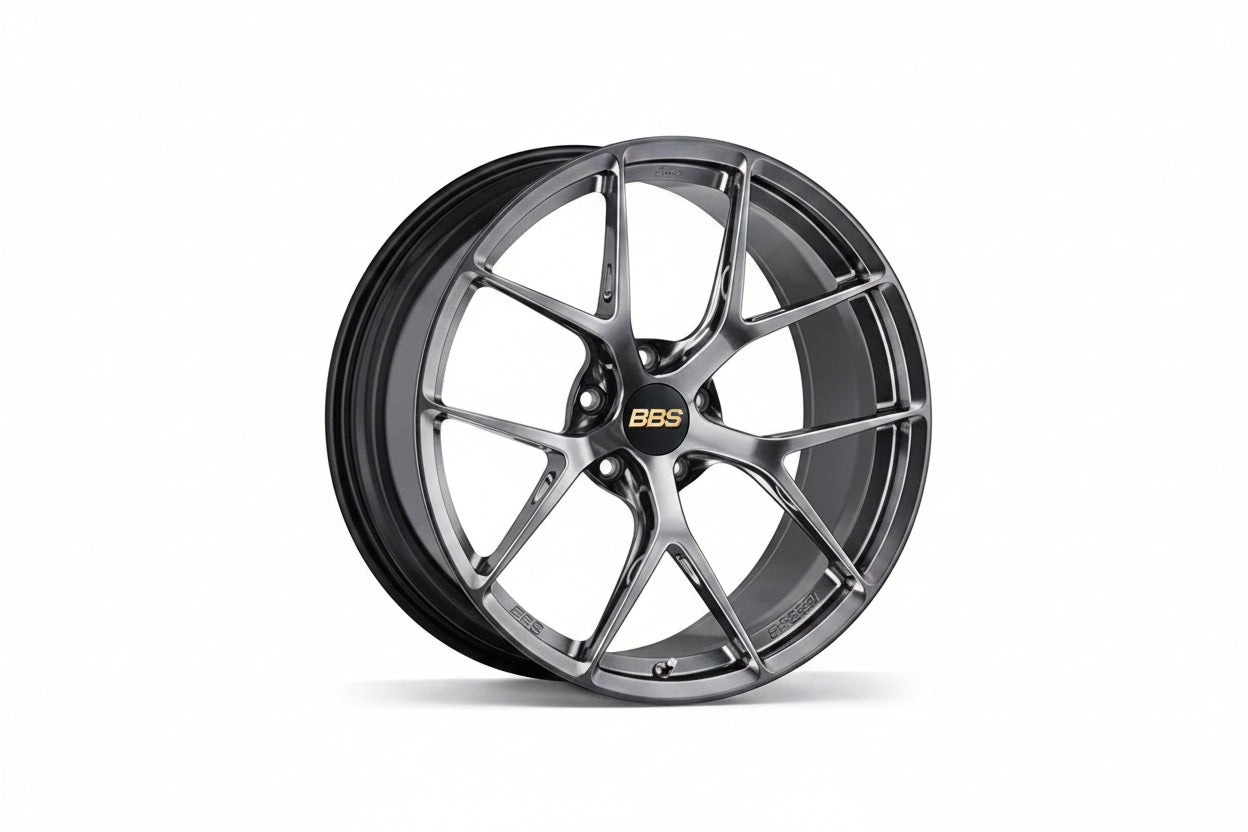 BBS 991 Carrera FI-R 20-inch wheel set in diamond black for Porsche 911 Carrera C2, C2S, C4, and C4S models.