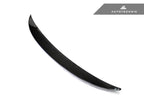 AutoTecknic E92 M3 Carbon Performante trunk spoiler, exterior view showcasing sleek carbon fiber design on the M3 coupe.