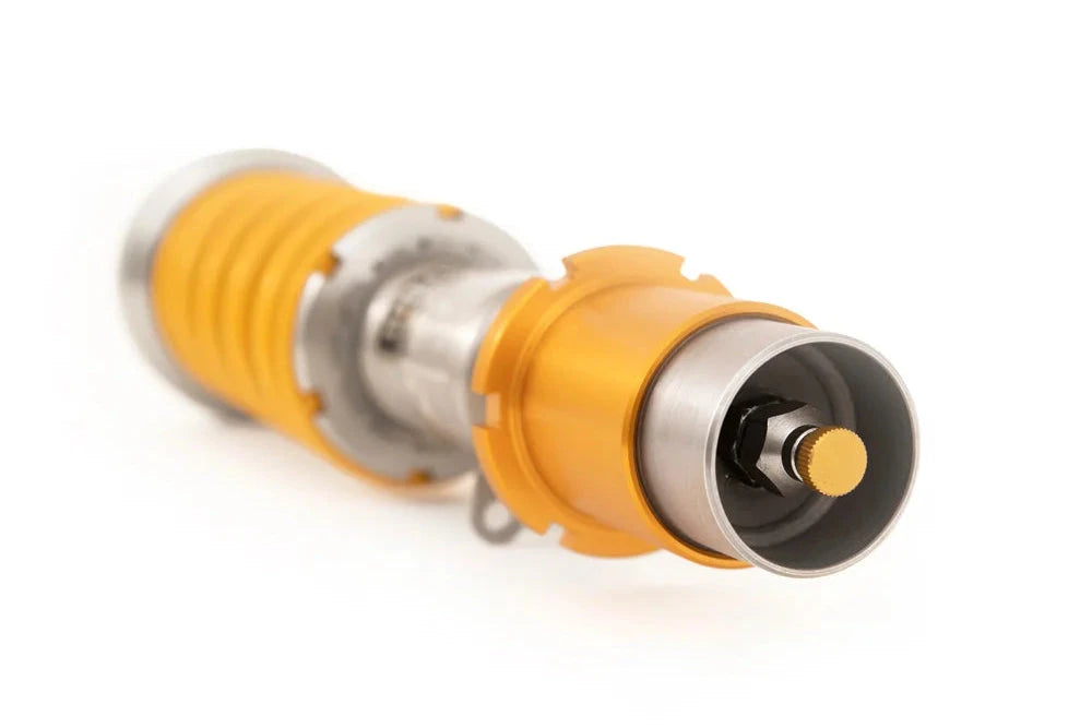 Ohlins G29 Z4 / A9X GR Supra coilover suspension system for road and track, featuring adjustable shock absorbers and suspension components.
