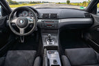 Interior view of the Burkhart Engineering E46 M3 CSL mirror switch relocation harness for BMW E46 M3.