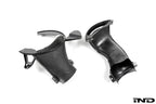 BMW G87 M2 Racing Brake Cooling Ducts by BMW Motorsport on white background