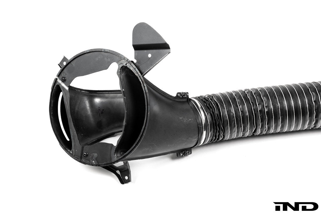 BMW G87 M2 Racing Brake Cooling Ducts by BMW Motorsport on white background