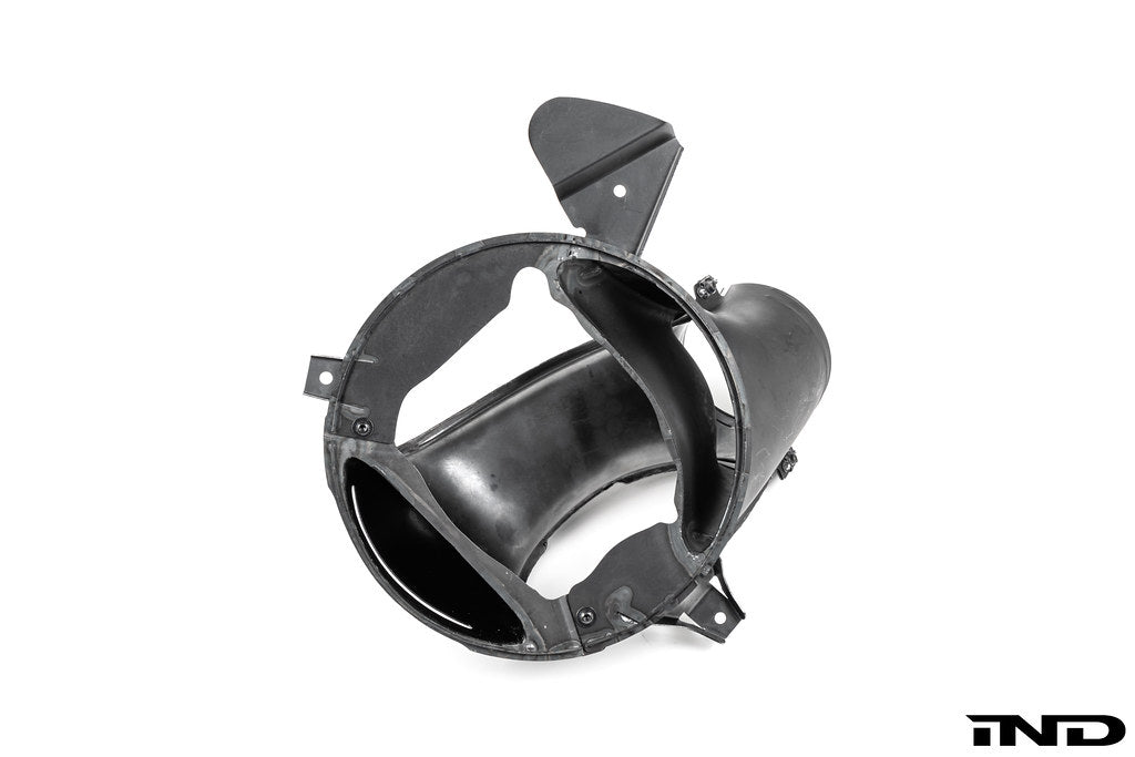 BMW G87 M2 Racing Brake Cooling Ducts by BMW Motorsport on white background