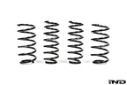 BMW I01 i3 and i3S Evolve lowering springs shown on white background