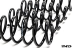 BMW I01 i3 and i3S Evolve lowering springs shown on white background